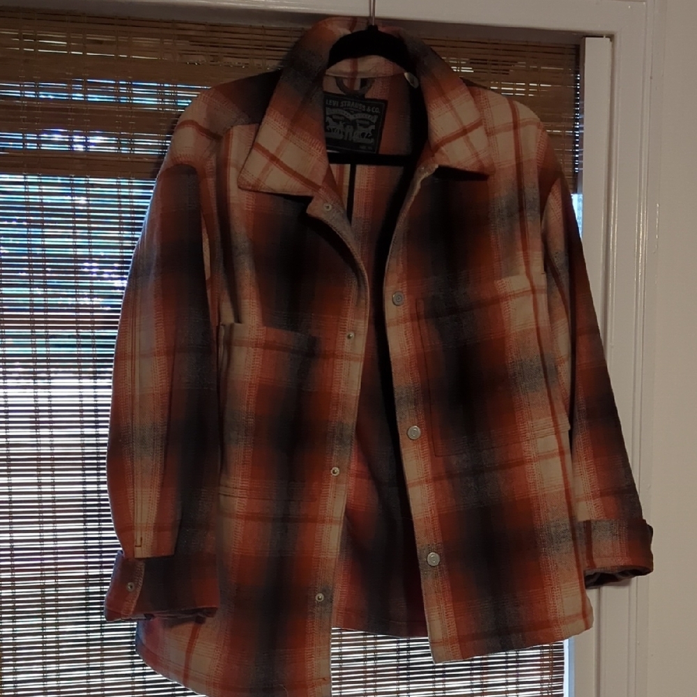 Levi's Orange and Brown Utility Jacket